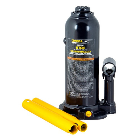 Omega Lift Hydraulic Welded Bottle Jack - 6 Tons Capacity
