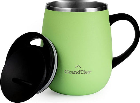 Grandties 16-oz Insulated Coffee Mug - Fresh Mint