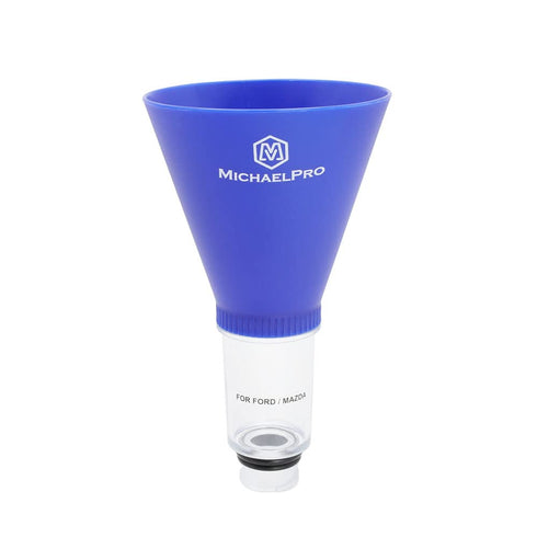 MichaelPro MP009076 Spill-Free Oil Funnel for Ford and Mazda Vehicles | Hands-Free Design for Oil Changing, Saves Time and Effort