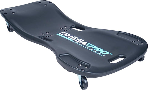 Omega Pro SF7113302 Mechanic Plastic Creeper - 42 inches 350 lbs Capacity, Durable and Comfortable Automotive Work Creeper