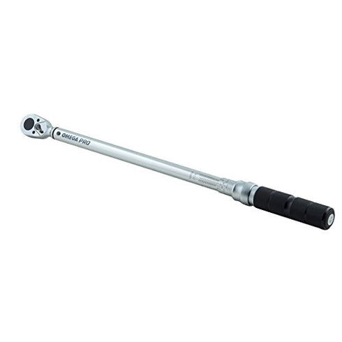 Omega Pro 83013 Omega Pro 1/2" Dr. Adjustable Torque Wrench, 30' - 250', 0.9" Height, 0.5" Width, 2.7" Length