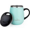 Grandties 16-oz Insulated Coffee Mug - Powder Green