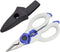 MichaelPro Heavy Duty 6" Multi-Purpose Stainless Electrician Scissors
