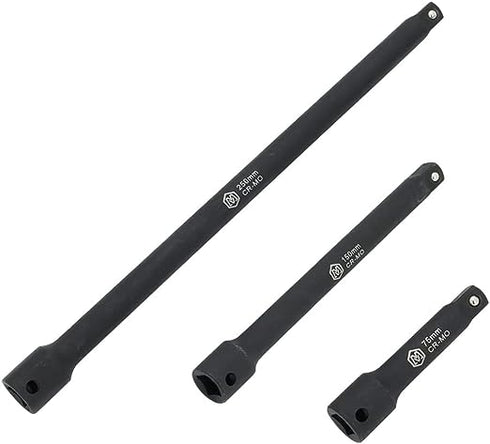 MichaelPro 3/8-Inch Drive Impact Extension Bar Set | 3”, 6”, 10” |
