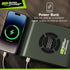 MVPSupercharge Tire Inflator Air Compressor - Rechargeable Li-ion 10000 mAh