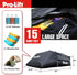Pro-Lift Rooftop Cargo Carrier Waterproof - 15 Cubic Feet Capacity