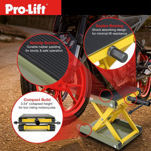Pro-Lift Motorcycle Scissor Jack Lift