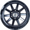 MichaelPro RIM 17x8.5 Black Wheel with Polished