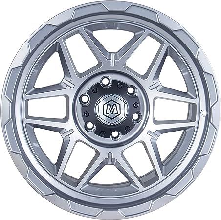 MichaelPro 18 inch Wheel - Compatible with 4x4 18" Ford F-150 - Grey