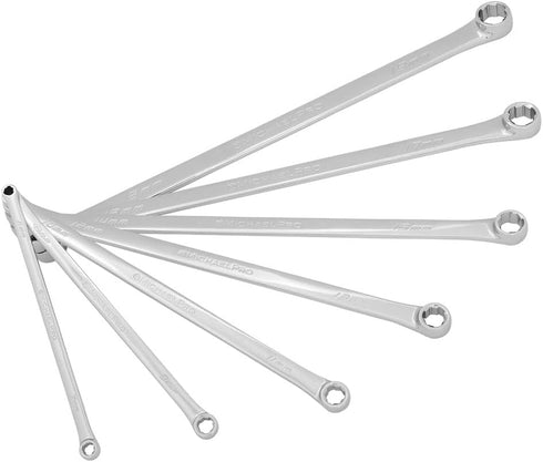 MichaelPro 7Pc Extra Long Bolt Extractor Wrench Set (Metric) | 6-Point Rounded