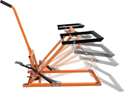 Pro-Lift Lawn Mower Jack Lift with 300 Lbs Capacity