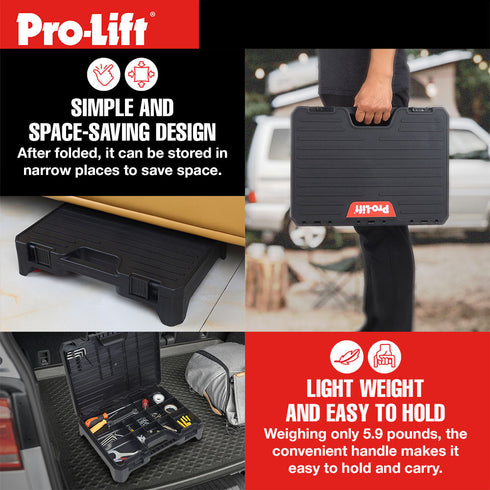 Pro-Lift Portable Storage Step Stool