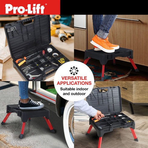 Pro-Lift Portable Storage Step Stool