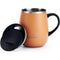 Grandties 16-oz Insulated Coffee Mug with Handle - Carrot