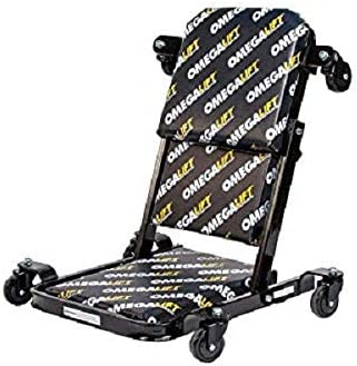 Omega Lift Black Low Profile Z-Creeper - 450 lbs. Capacity