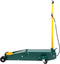 Omega Pro 10 Ton Service Jack - Long Chassis Air Manual Hydraulic Lift from 7" to 27" with Handle Position Lock