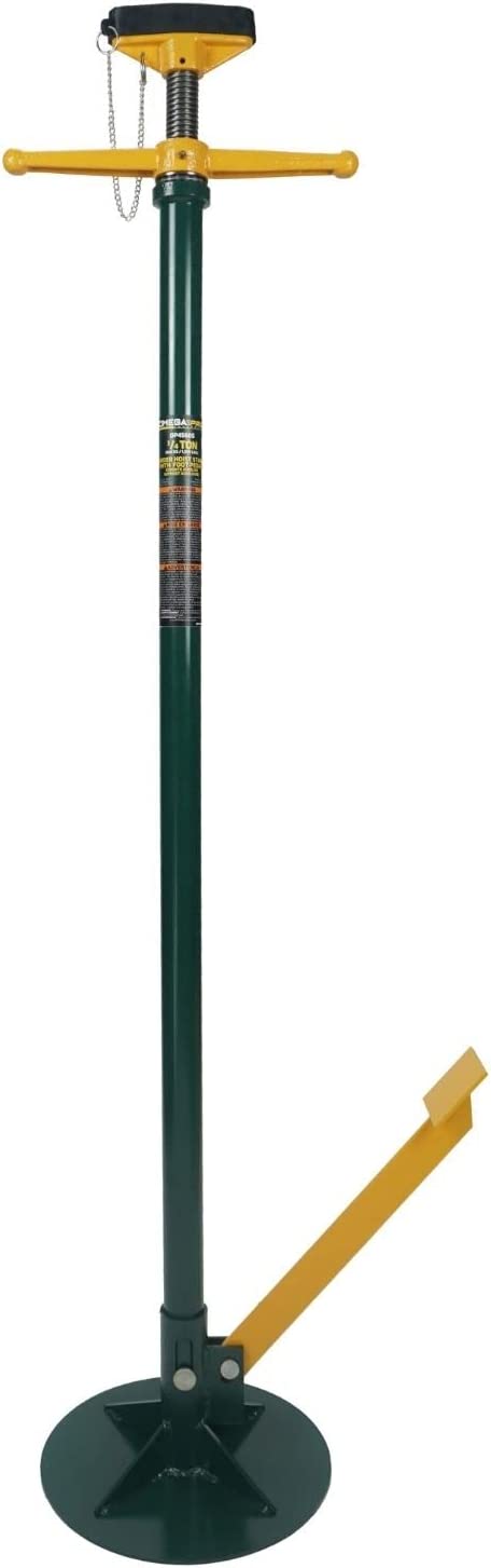 Omega Pro Underhoist Auxiliary Stand - 12 inch Diameter with Foot Pedal - 3/4 Ton Capacity