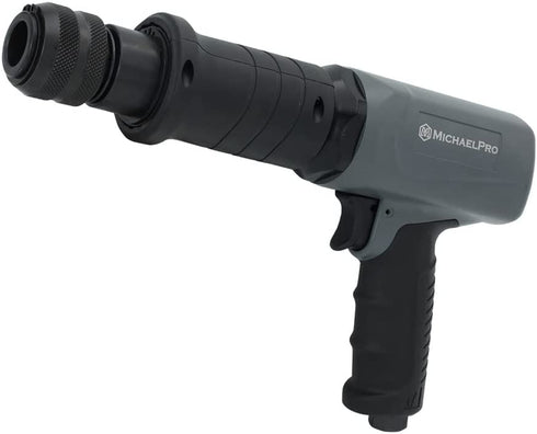 MichaelPro MPA01038 250mm Professional Air Hammer, 2500 BPM, 3-1/2 inch Stroke Length, Ultra High Beating Power, Gray and Black