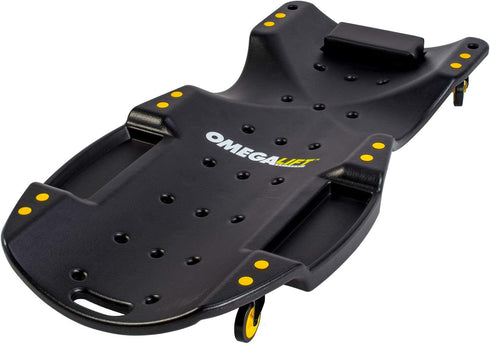 Omega Lift Mechanic Plastic Creeper 48 Inch - 440 Lbs Capacity