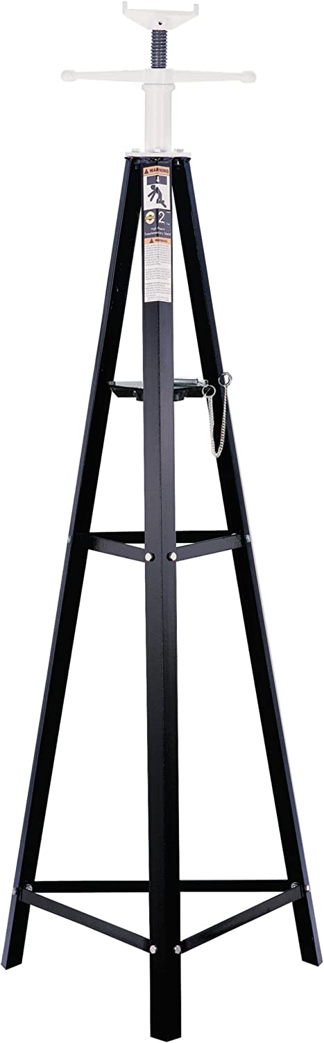 Omega Lift Black Under Hoist Tripod Stand - 2 Ton Capacity