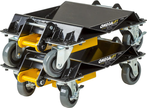 Omega Lift 2000 lb HD 3 in 1 Car Dolly Set, 1 Pack