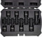 MichaelPro MP005029 8Pc 1/2” Drive Torx Driver Bit Socket Set, T30 to T70, Impact Grade CR-Mo | Sturdy Storage Case Included