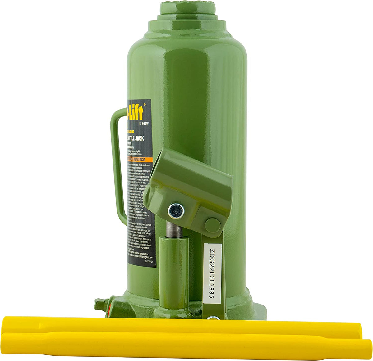 Pro-Lift B-012W 12 Ton Welded Bottle Jack - 24,000 Lbs Capacity– MVP ...