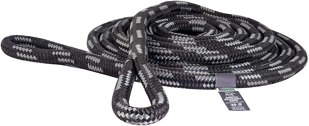 American Lifting Off-Road Kinetic Recovery Rope – Heavy Duty Tow Strap  19,000 Lbs