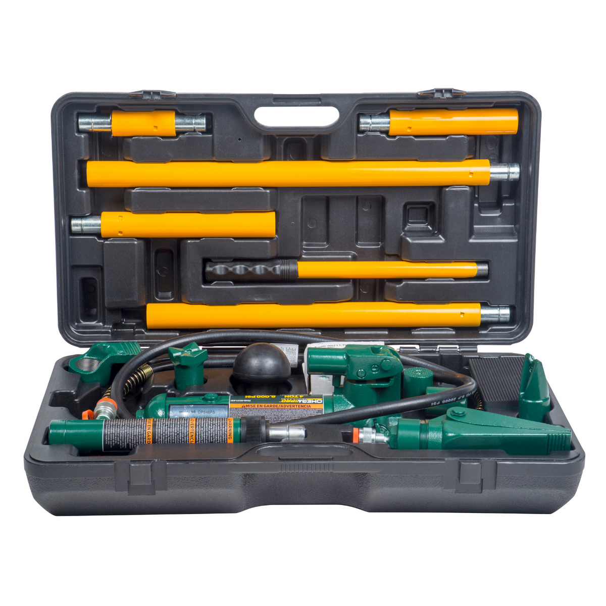 Omega Pro 4 Ton Hydraulic Collision Repair Kit with Case MVP Super Store