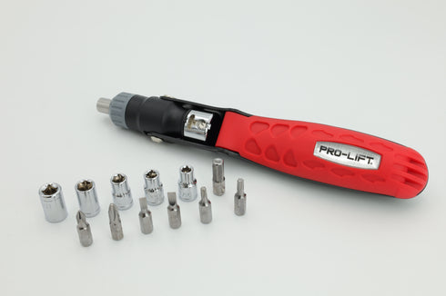 Pro-Lift PL002004 Multi-Functional Hand Tool Kit with Socket Set