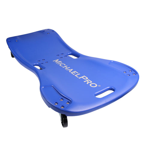 MichaelPro MP016004 42 Inch Mechanic Plastic Creeper - 350 Lbs Capacity