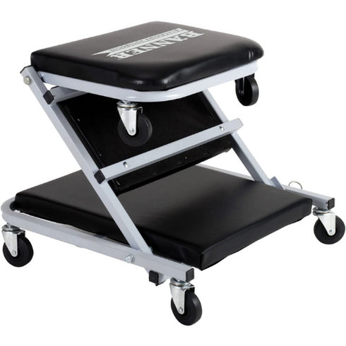 Blackhawk B2036 Black 36" Foldable Creeper