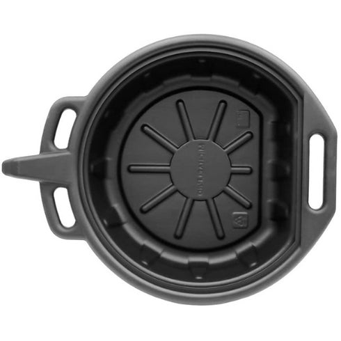 MichaelPro 16-Liter Oil Drain Pan - 4.2 Gallon with Sprout