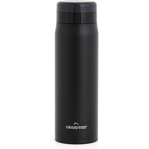 GrandTies 20oz Stainless Steel Travel Water Bottle - Black