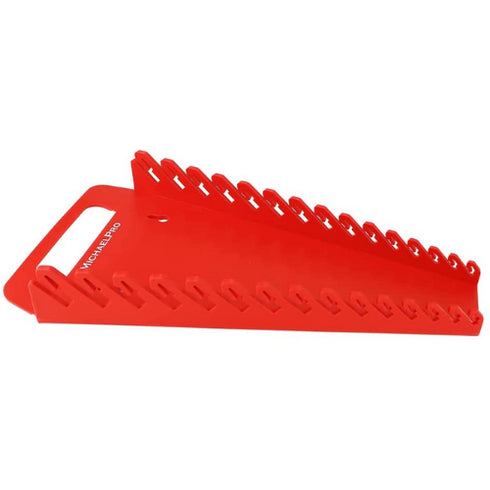 MichaelPro Wrench Holder with Carrying Handle, Holds 15 Wrenches