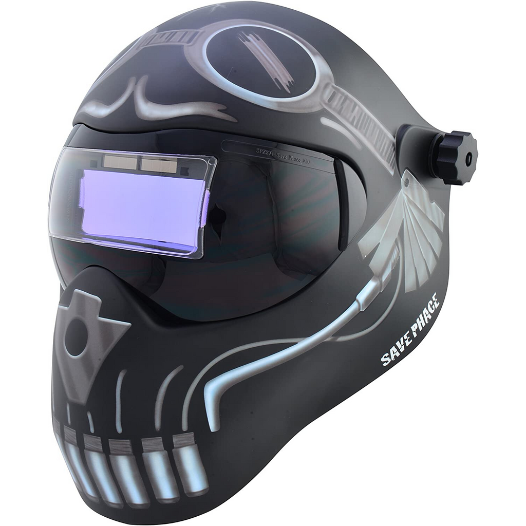 Save Phace 3012466 I Series Skeletor Adjustable Auto Darkening Welding Helmet - MVP Super Store 