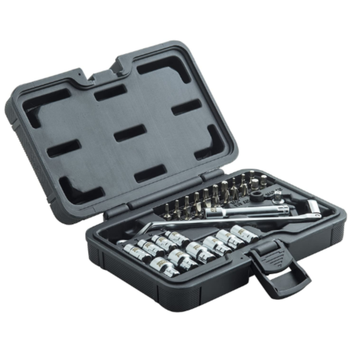 Omega Pro Go-Through Socket Set - 34 Pcs 1/2