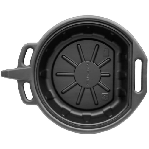 MichaelPro 8-Liter Oil Drain Pan - 2 Gallon with Sprout