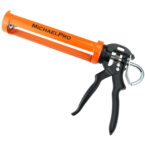 MichaelPro Professional Drip-Free Caulking Gun with 12:1 Thrust Ratio